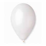 Balony i akcesoria - Balony metaliczne perłowe białe 30cm 100szt - Godan - miniaturka - grafika 1