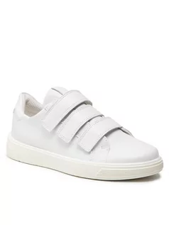 Buty dla chłopców - Ecco Sneakersy Street Tray K 70520301007 Biały Sneakersy Street Tray K 70520301007 Biały - grafika 1