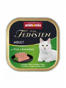 Animonda Vom Feinsten Adult Indyk z królikiem 100g - Mokra karma dla kotów - miniaturka - grafika 1