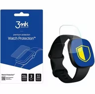 Akcesoria do smartwatchy - 3mk Folia ochronna Watch Protection do Fitbit Versa 3/4, 3 sztuki - miniaturka - grafika 1