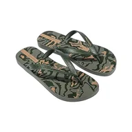 Klapki i japonki męskie - Ipanema Męskie klapki Tropical AD, zielone/beżowe, 38 EU, zielony beż., 38 EU - miniaturka - grafika 1
