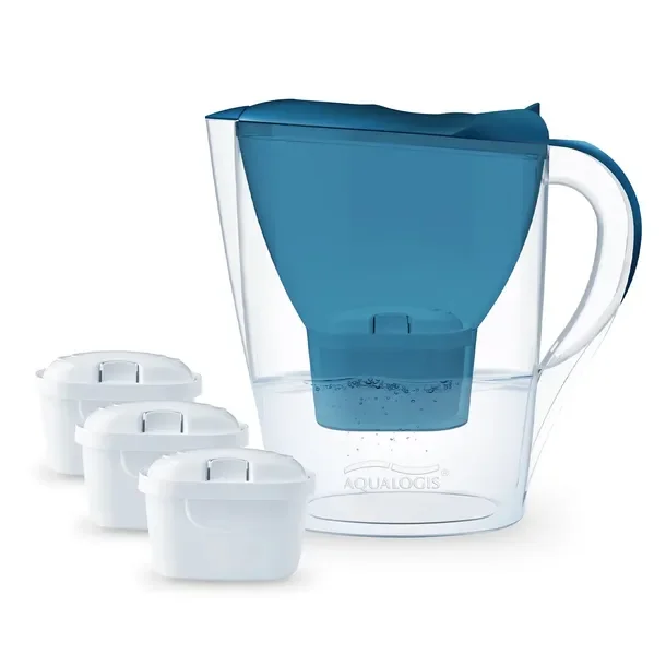 Dzbanek filtrujący Aqualogis Harmony 2.6L Blue + 3 wkłady Pure+