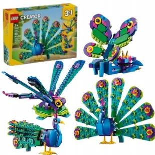 LEGO CREATOR 31157 EGZOTYCZNY PAW WAŻKA MOTYL Klocki 3w1 - Klocki - miniaturka - grafika 1