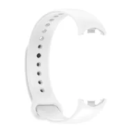 Akcesoria do smartwatchy - Pasek Silikonowy Mi Band 8 / M8 (2), WHITE / BIAŁY - miniaturka - grafika 1