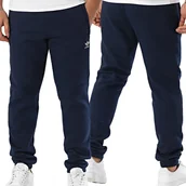 Spodnie męskie - Adidas spodnie męskie dresowe granatowe dresy kieszenie na zamek IY7357 XXL - miniaturka - grafika 1