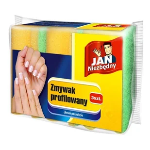 Jan Niezbędny 3szt - zmywak profilowany - Ściereczki, gąbki, czyściki - miniaturka - grafika 2