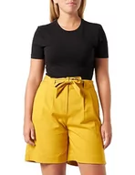 Spodnie damskie - Taifun Damskie spodnie bermudy, złote cumin, 36, Złoty Cumin, 36 - miniaturka - grafika 1