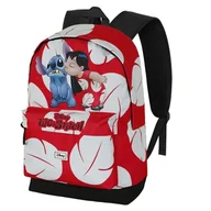 Plecaki - Lilo i Stitch Kiss-Plecak HS FAN 2.2, Czerwony, 31 x 44 cm, Pojemność 24 L - miniaturka - grafika 1