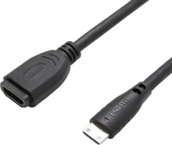 Kable komputerowe i do monitorów - Kabel Value HDMI Mini - HDMI 0.15m czarny - miniaturka - grafika 1