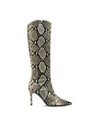 Kozaki damskie - Eva Minge Kozaki EO-DIANA-GLC6303-16-361-1 Czarny - miniaturka - grafika 1