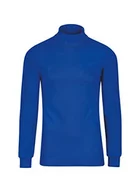 Swetry damskie - Trigema trigema damski sweter trigema damska z długim rękawem Ski/Sport-Rolli, niebieski 585010-049 - miniaturka - grafika 1
