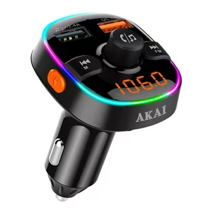 Akai FMT 52BT Nadajnik połączeń i dźwięku FMT 52BT Nadajnik połączeń i dźwięku - Akcesoria car audio - miniaturka - grafika 2