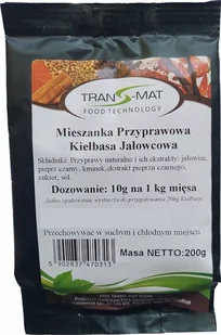 Mieszanka przyprawowa kiełbasa jałowcowa 200 g Trans-Mat - Przyprawy i zioła sypkie - miniaturka - grafika 1