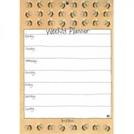 Przyborniki na biurko - Tygodniowy planer A4/60K Pszczoły - miniaturka - grafika 1