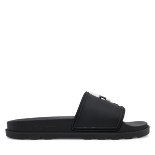 Klapki KARL LAGERFELD Kondo Tred KL70905 Czarny - Klapki i japonki męskie - miniaturka - grafika 1