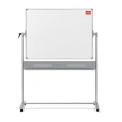 Tablice i flipcharty - Tablica magnetyczna suchościeralna lakierowana obrotowo jezdna dwustronna 90x120cm NOBO CLASSIC 90x120cm /1901029/ - miniaturka - grafika 1