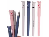 Długopisy - 4X Długopis Wymazywalny Ścieralny Gumka Zwierzątka - miniaturka - grafika 1