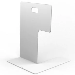 Podpórka do książek stalowa FERMALIBRO biała 20cm - Podpórki do książek - miniaturka - grafika 1