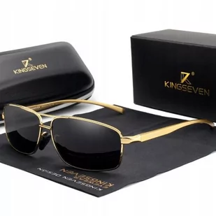 Okulary Męskie Przeciwsłoneczne Kingseven + Etui - Okulary przeciwsłoneczne Okulary Męskie Przeciwsłoneczne Kingseven + Etui - Okulary przeciwsłoneczne - miniaturka - grafika 1