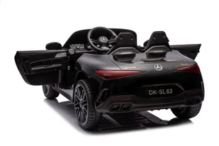 Auto Na Akumulator Mercedes AMG SL63 Czarny - Pojazdy elektryczne dla dzieci - miniaturka - grafika 9