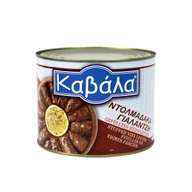 Szybkie dania obiadowe - LIŚCIE WINOROŚLI Z FARSZEM RYŻOWYM SARMA DOLMADES WEGE DANIE 2150 g KAVALA - miniaturka - grafika 1