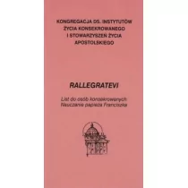 TUM Rallegratevi, list do osób konsekrowanych praca zbiorowa - Religia i religioznawstwo - miniaturka - grafika 1