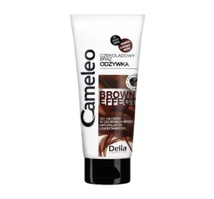DELIA CAMELEO BROWN EFFECT DELIKATNIE BRĄZOWE ODŻYWKA 200ML - Odżywki do włosów - miniaturka - grafika 1