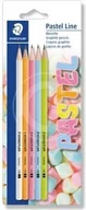 Ołówki - Staedtler Ołówek HB Pastel 5 sztuk STAEDTLER - miniaturka - grafika 1