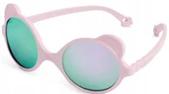 Okulary przeciwsłoneczne - Kietla Ours'on Okulary Przeciwsłoneczne Dla Dzieci Light Pink 1-2 Lata Uv - miniaturka - grafika 1