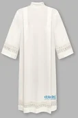 Szaty liturgiczne - Alba z gipiurą ecri - miniaturka - grafika 1