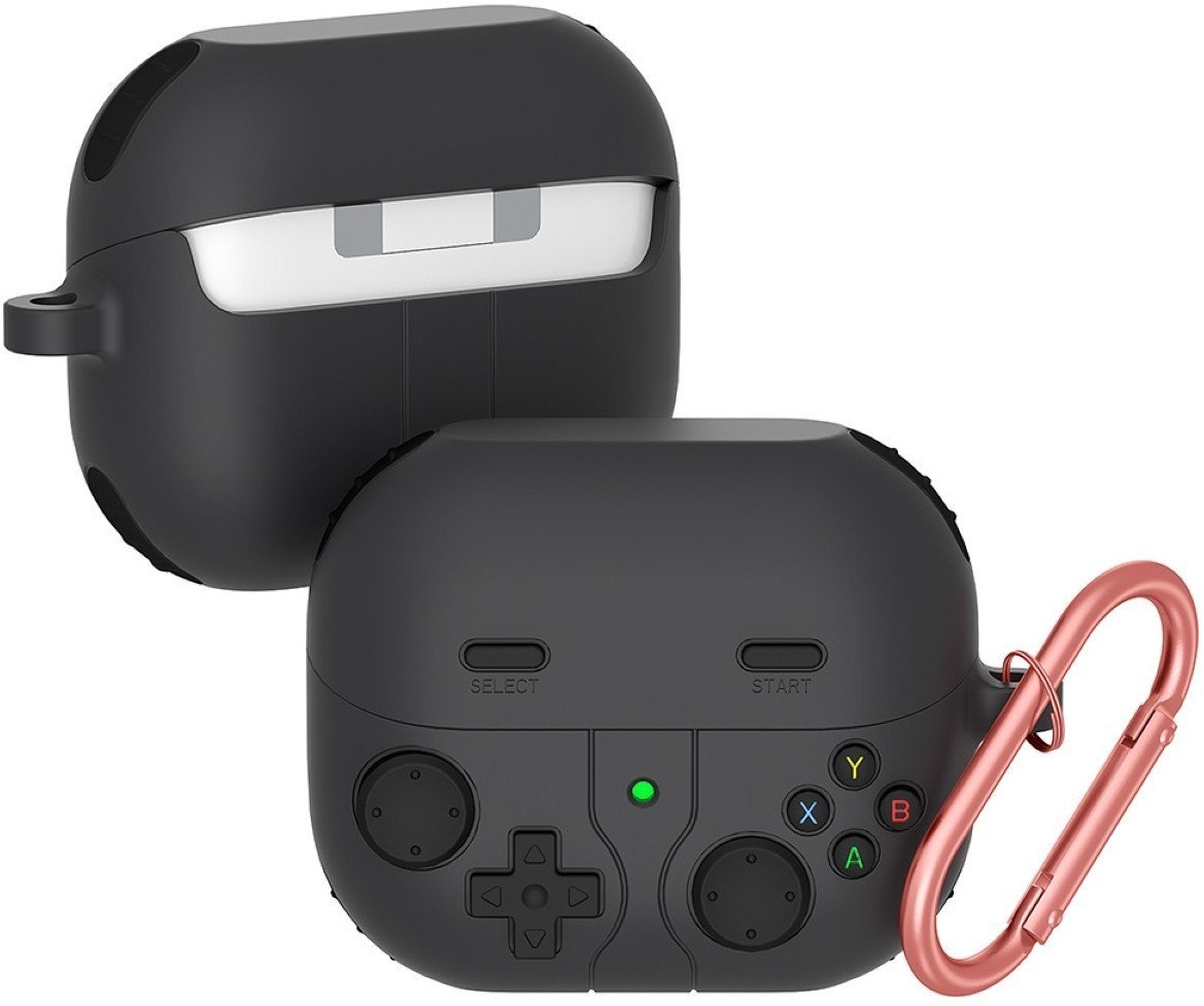Supero Gameboy Case do Samsung Galaxy Buds 3 Pro, czarne