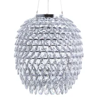 Lampy sufitowe - Beliani Lampa wisząca Lampa wisząca kryształowa SAUER - miniaturka - grafika 1