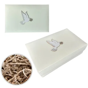 Pudełko prezentowe na KOMUNIE 255x160x75 ozdobne W Dniu I Komuni Świętej - Zestawy upominkowe - miniaturka - grafika 1