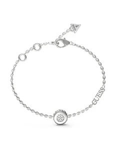 Guess Bransoletka JUBB04 594JW Srebrny - Bransoletki - miniaturka - grafika 1