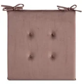 Poduszki dekoracyjne - Poduszka na siedzisko Gaja 40 x 40 x 3 cm pudrowy róż - miniaturka - grafika 1