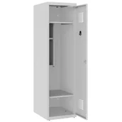 Meble do szkół i przedszkoli - Szeroka szafka pojedyncza szkolna dla młodych uczniów podstawówki MSUM 410 S - miniaturka - grafika 1