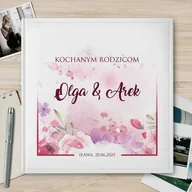Albumy fotograficzne - Duży album na zdjęcia z nadrukiem dla rodziców jako podziękowanie ślu - miniaturka - grafika 1