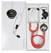 Urządzenia medyczne - Riester Duplex 2.0 z aluminiową głowicą-czerwony Stetoskop o dwustronnej głowicy posiadający doskonałe parametry odłuchowe - miniaturka - grafika 1