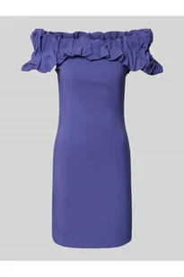 Sukienka koktajlowa z dekoltem carmen model CARRIE - YAS - Sukienki - miniaturka - grafika 1