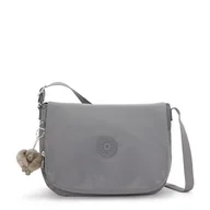 Torebki damskie - Kipling EARTHBEAT M Średnie Torby Crossbody, Inviting Grey Szary - miniaturka - grafika 1