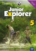 Książki do nauki języka angielskiego - Język angielski SP 5 Junior Explorer neon Podr. - miniaturka - grafika 1