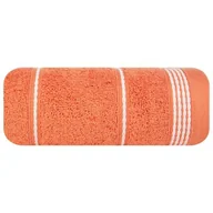 Ręczniki - Eurofirany Euro Firany Ręcznik Kąpielowy Mira 12 500 g/m2 Pomarańczowy 50x90 1071282 - miniaturka - grafika 1