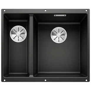 Blanco Komora SUBLINE 340/160-U Czarny prawa InFino 525986 - Zlewozmywaki - miniaturka - grafika 1