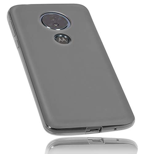 mumbi etui kompatybilne z Motorola Moto G6 Play etui na telefon komórkowy, przezroczyste, czarne