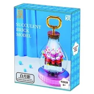 Klocki - Klocki plastikowe QBI Kwiat w kloszu 7 1081274 - miniaturka - grafika 1