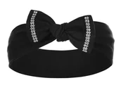 Ozdoby do włosów - MAJKA, Opaska dziecięca bawełniana PIN UP - miniaturka - grafika 1