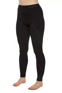 Getry termoaktywne damskie Brubeck Extreme Merino LE13510 czarny - Spodnie sportowe damskie - miniaturka - grafika 1