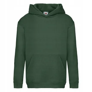 Bluza Dziecięca Z Kapturem Hooded Sweat Zielony butelkowy r. 14-15(164) - Bluzy dla dziewczynek - miniaturka - grafika 1