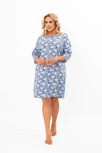 Koszula nocna damska 3/4 rękaw Bisali - Italian Fashion - Piżamy damskie - miniaturka - grafika 1