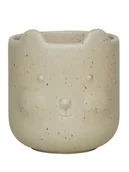 Sztućce dla dzieci - OYOY mini Kubek "Bear" w kolorze beżowym - 6+ - miniaturka - grafika 1